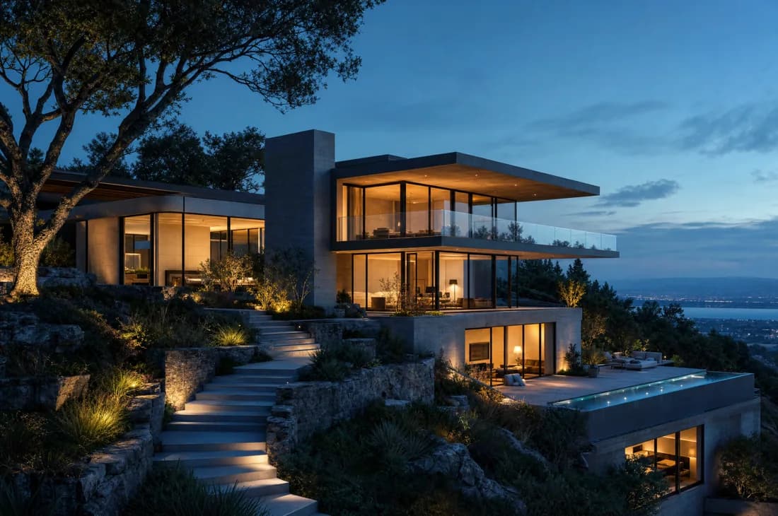 Architectural visualization.