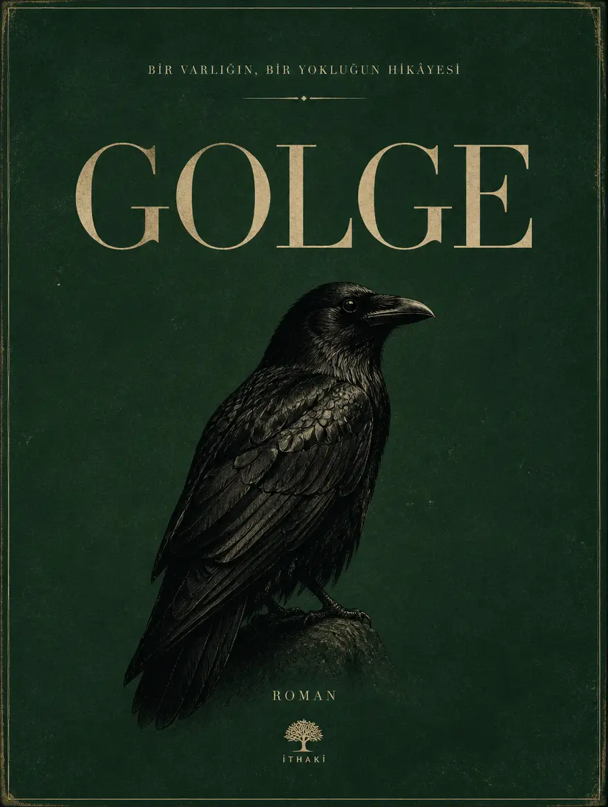 GÖLGE roman kitap kapağı